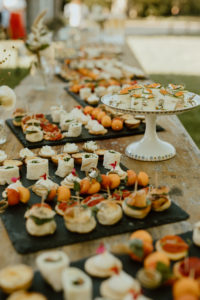 Cocktail apéritif mariage